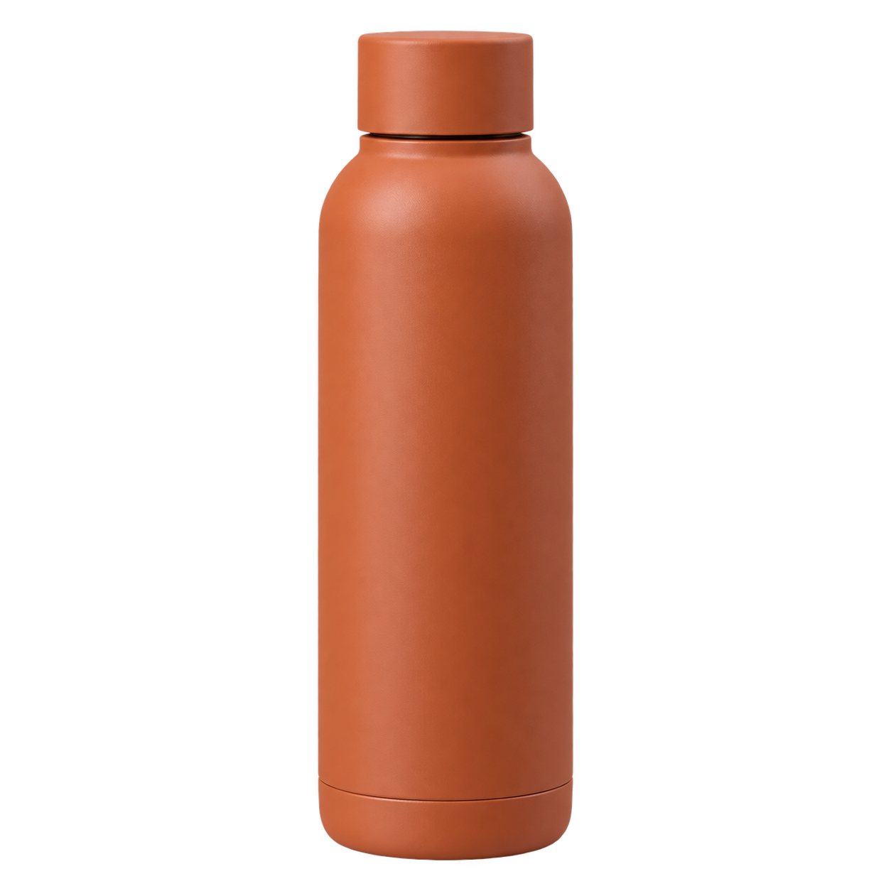 Unbranded transparent bottle rendered on an output canvas